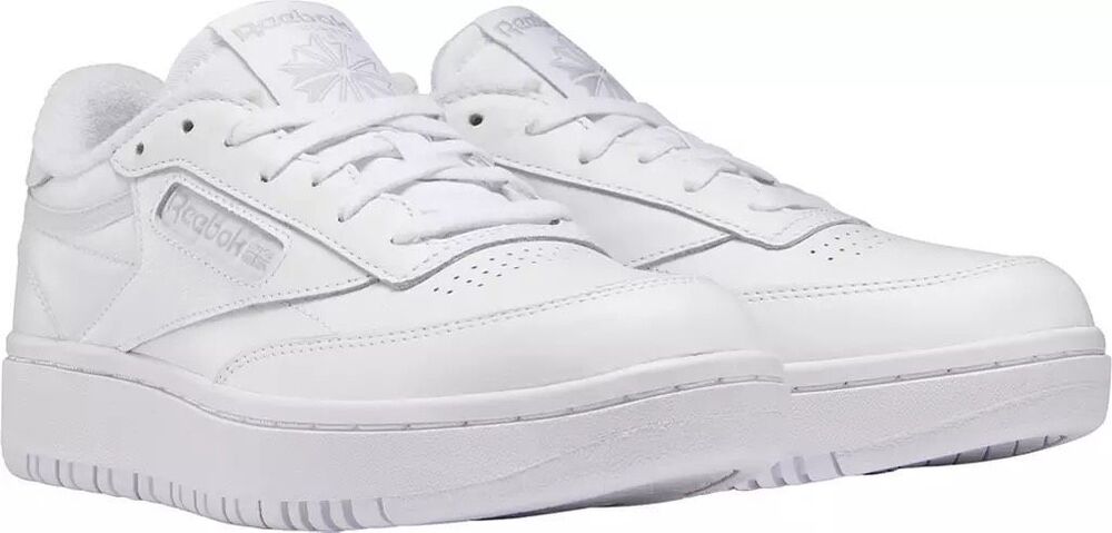 Reebok Club C Double Platform White Sneakers NWT - Women’s 7.5